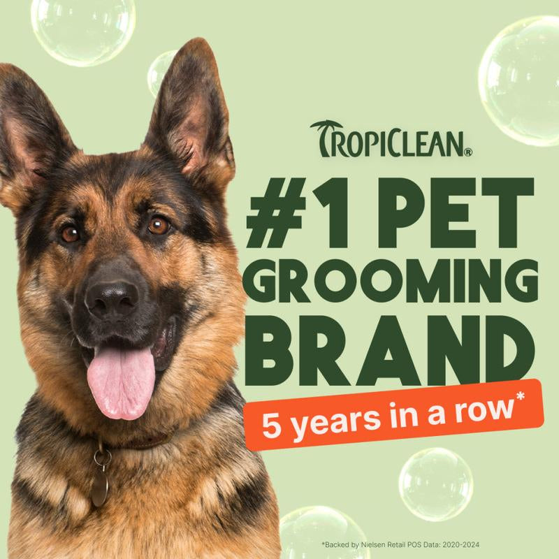 Tropiclean Papaya & Coconut Waterless Shampoo for Dogs & Cats