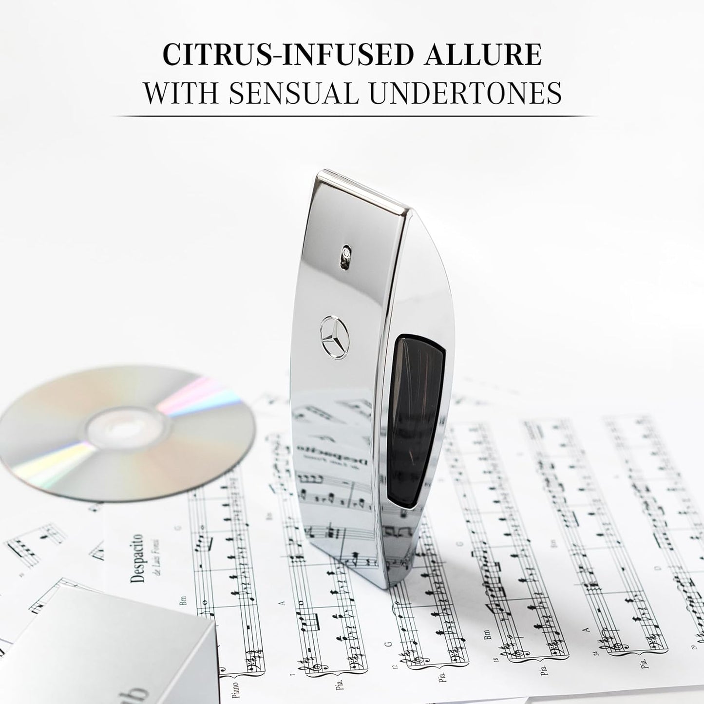 Mercedes-Benz Club - Fragancia elegante - Sensual notas aromáticas amaderadas - Hipnotiza los sentidos con el espray original de lujo para hombre Eau De Toilette - 3.4 oz