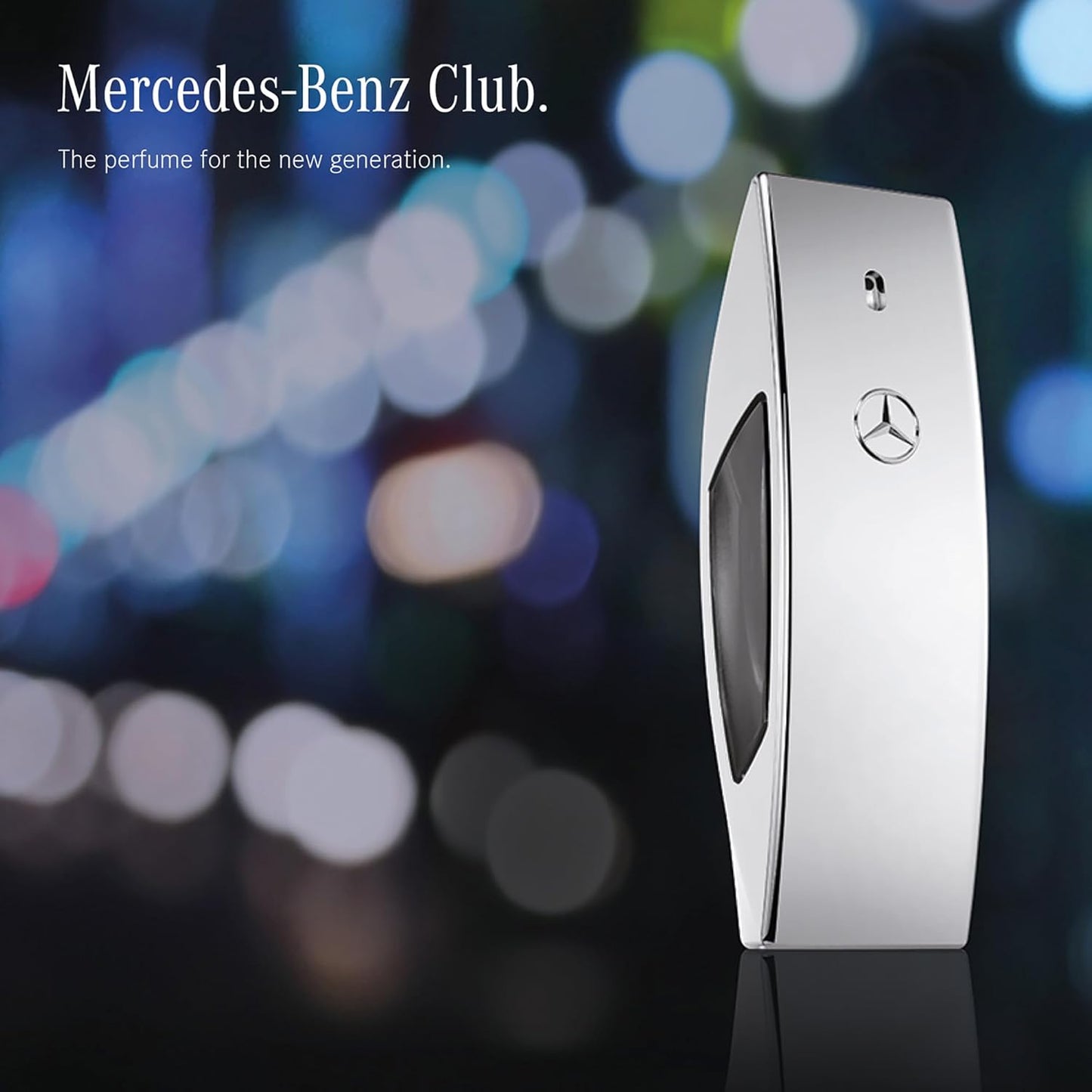 Mercedes-Benz Club - Fragancia elegante - Sensual notas aromáticas amaderadas - Hipnotiza los sentidos con el espray original de lujo para hombre Eau De Toilette - 3.4 oz