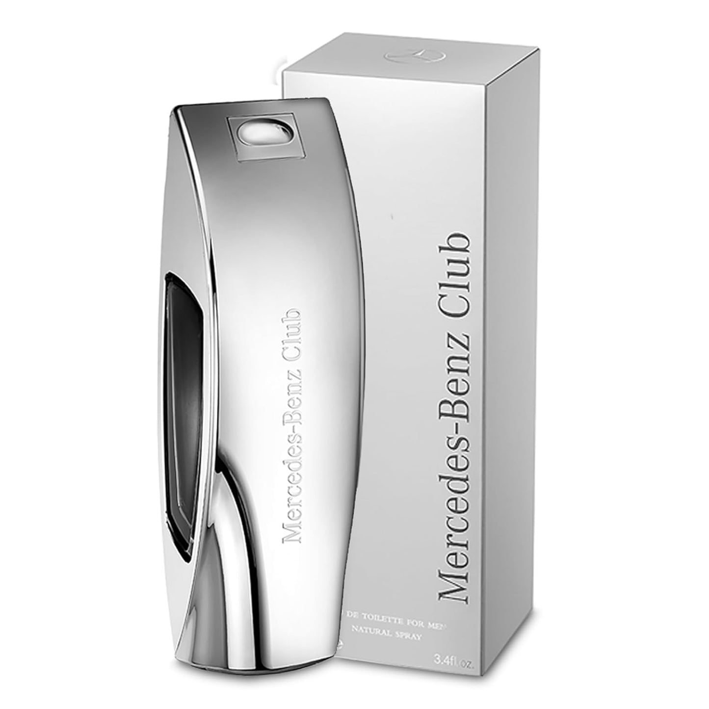 Mercedes-Benz Club - Fragancia elegante - Sensual notas aromáticas amaderadas - Hipnotiza los sentidos con el espray original de lujo para hombre Eau De Toilette - 3.4 oz